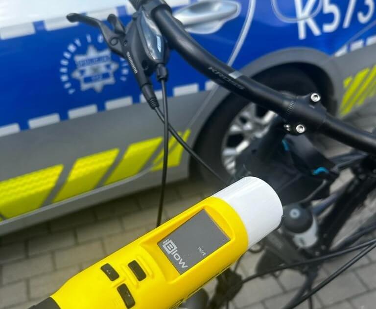Wpadli jeden po drugim. Pięciu rowerzystów pod wpływem alkoholu