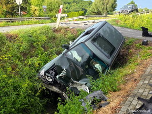 Poważny wypadek na DK28
