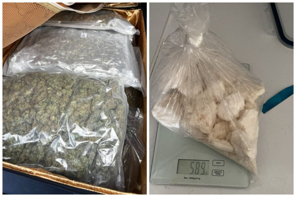 W Oplu przewoził ponad 8 kg marihuany
