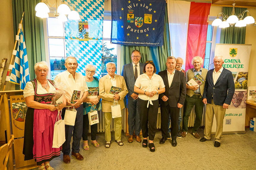 delagacja z gminy Jedlicze w Niemczech