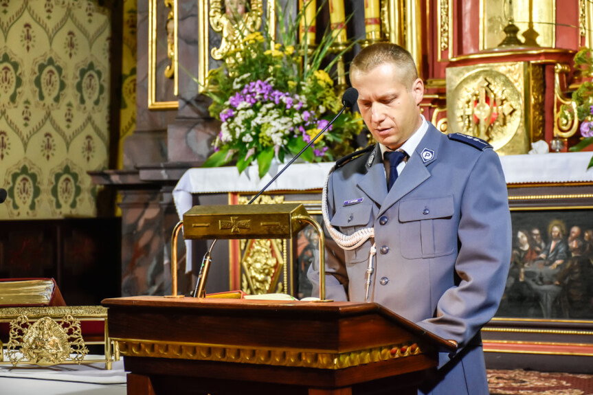 Obchody Święta Policji w Strzyżowie