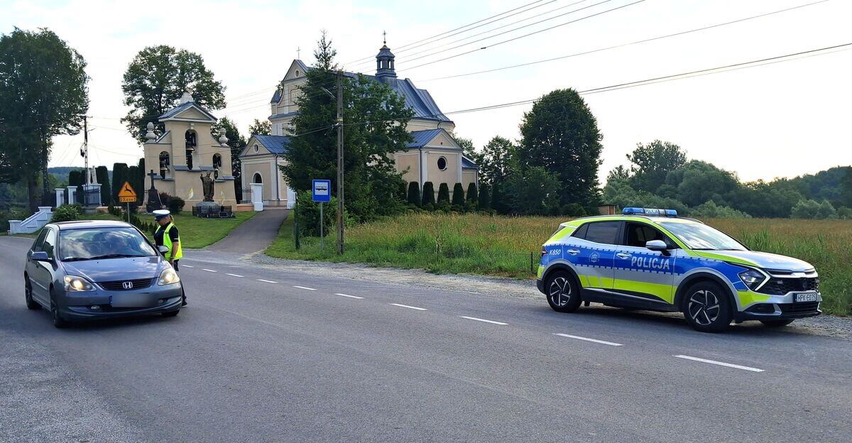 Policjanci sprawdzili 1281 kierowców. Dwóch straciło prawo jazdy