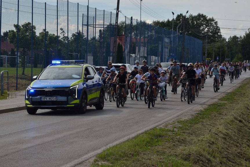 Rowerowa niedziela pełna uśmiechów i rodzinnej atmosfery