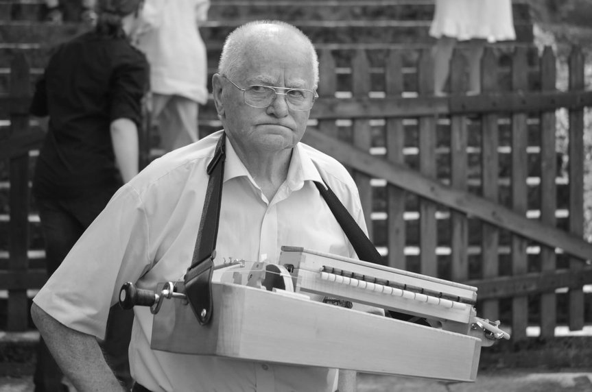 Nie żyje Stanisław Wyżykowski, mistrz liry korbowej