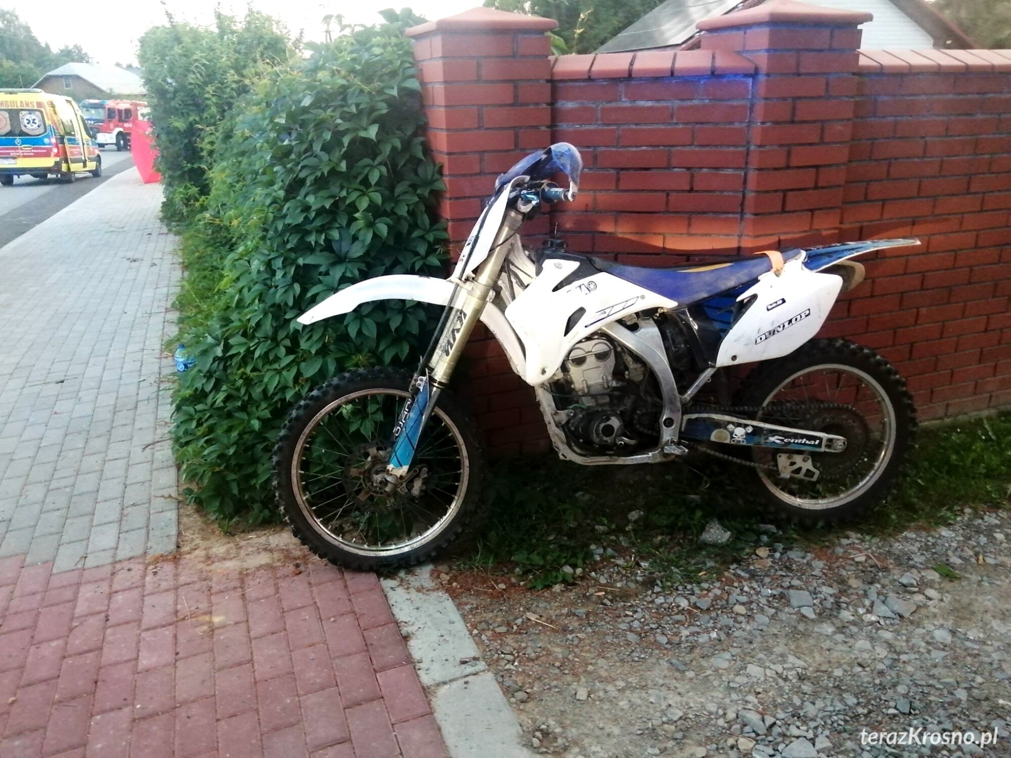 Tragedia w Turzym Polu. Nie żyje motocyklista, jego pasażer walczy o życie