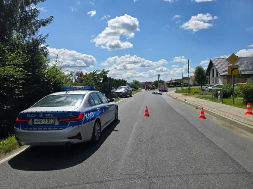 Tragiczny wypadek w Humniskach