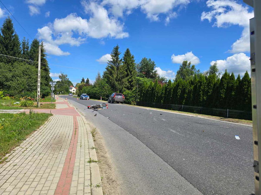 Tragiczny wypadek w Humniskach