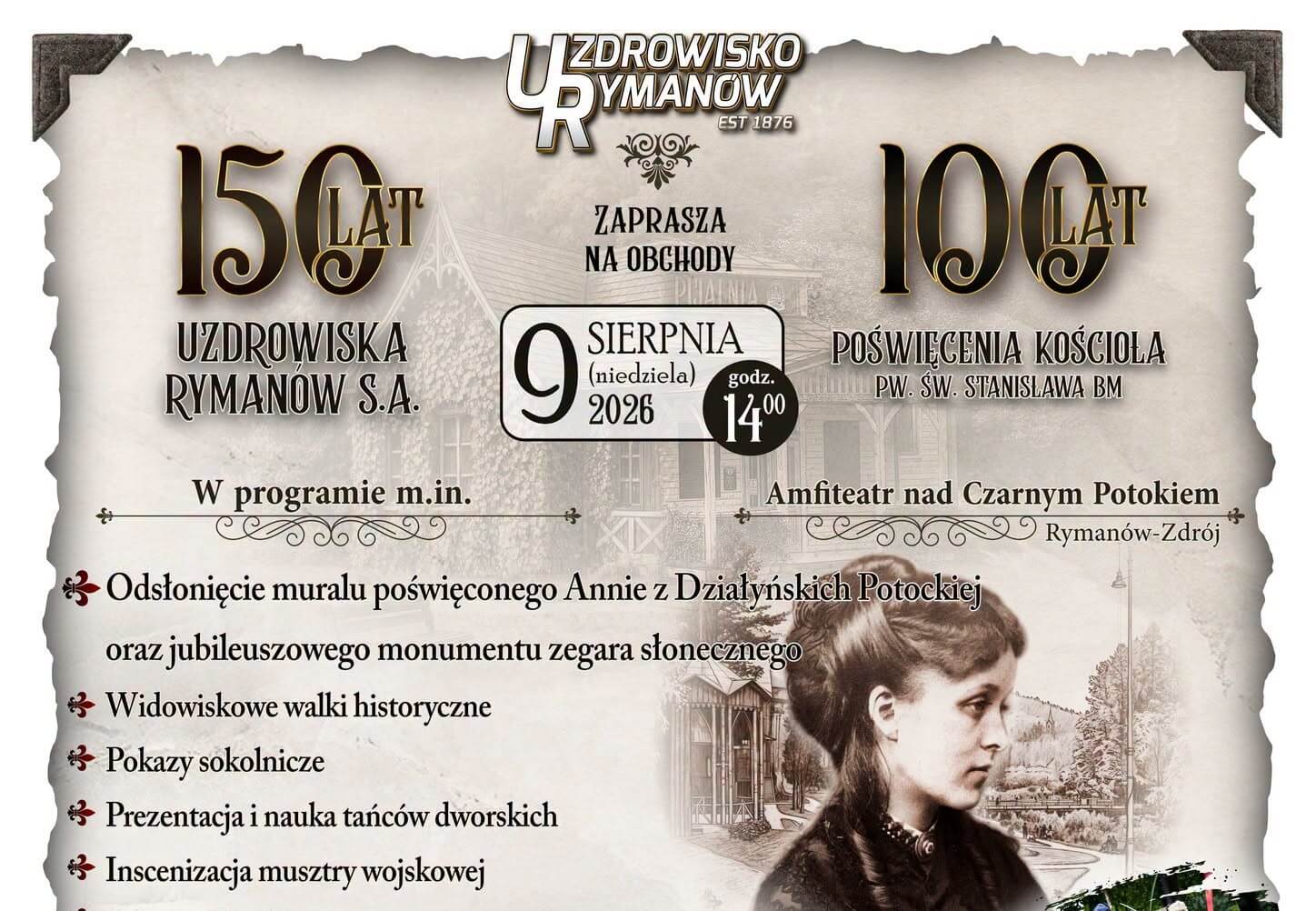 Jubileusz Uzdrowiska Rymanów S.A. Półtora wieku historii