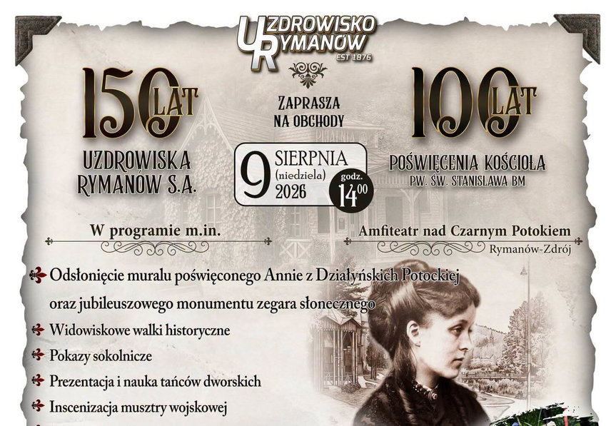 Jubileusz Uzdrowiska Rymanów S.A. Półtora wieku historii