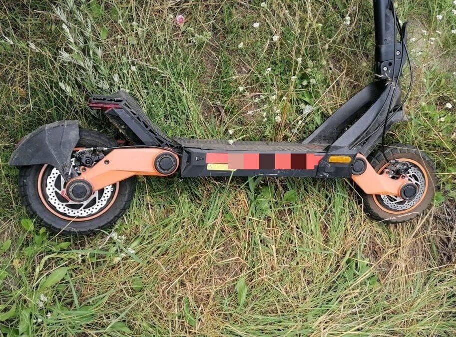 Zostawił hulajnogę na chwilę. Stracił sprzęt za 3500 zł