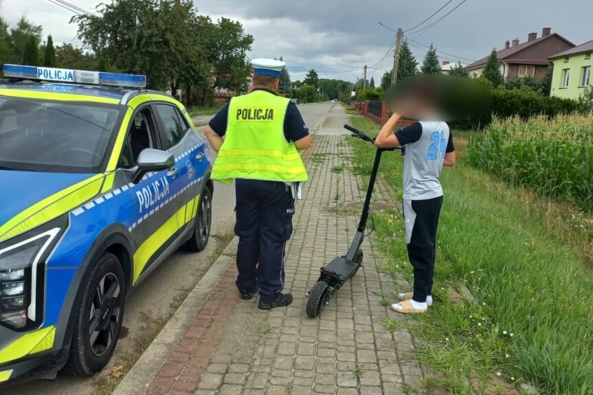 60 kontroli i długa lista wykroczeń na hulajnogach