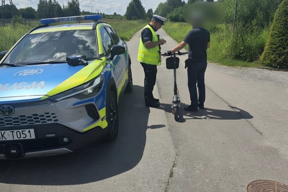 60 kontroli i długa lista wykroczeń na hulajnogach