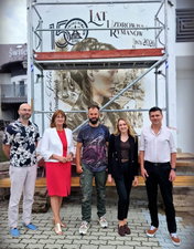 Anna z Działyńskich Potocka na muralu w Rymanowie-Zdroju