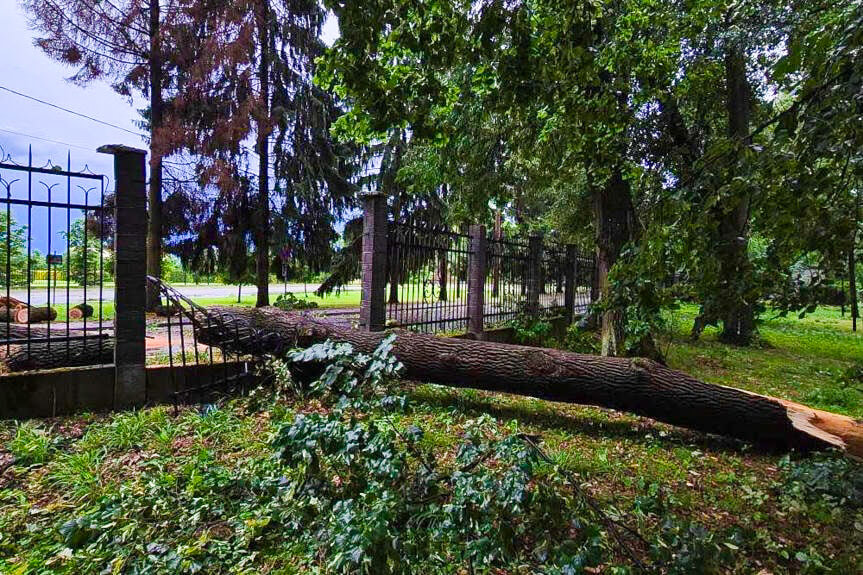 Burze nad Podkarpaciem. Strażacy interweniowali ponad 70 razy
