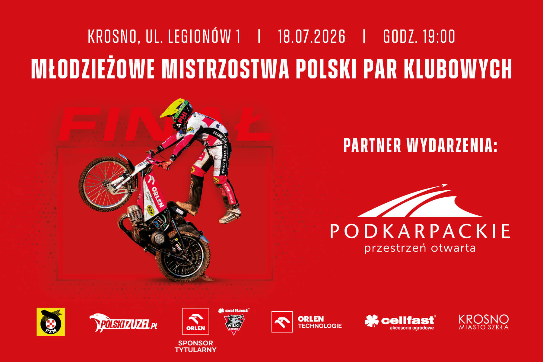Finał Młodzieżowych Mistrzostw Polski Par Klubowych w Krośnie. Najlepsze juniorskie duety powalczą 18 lipca przy Legionów
