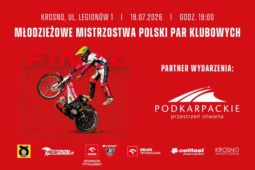 Finał Młodzieżowych Mistrzostw Polski Par Klubowych w Krośnie. Najlepsze juniorskie duety powalczą 18 lipca przy Legionów
