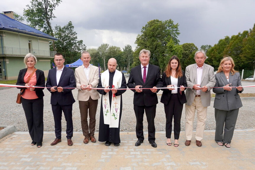 W Jaśle zakończono budowę parkingu przy szpitalu