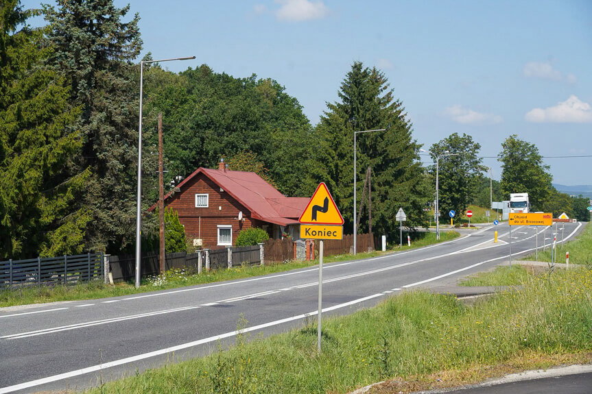 oświetlenie na DK28