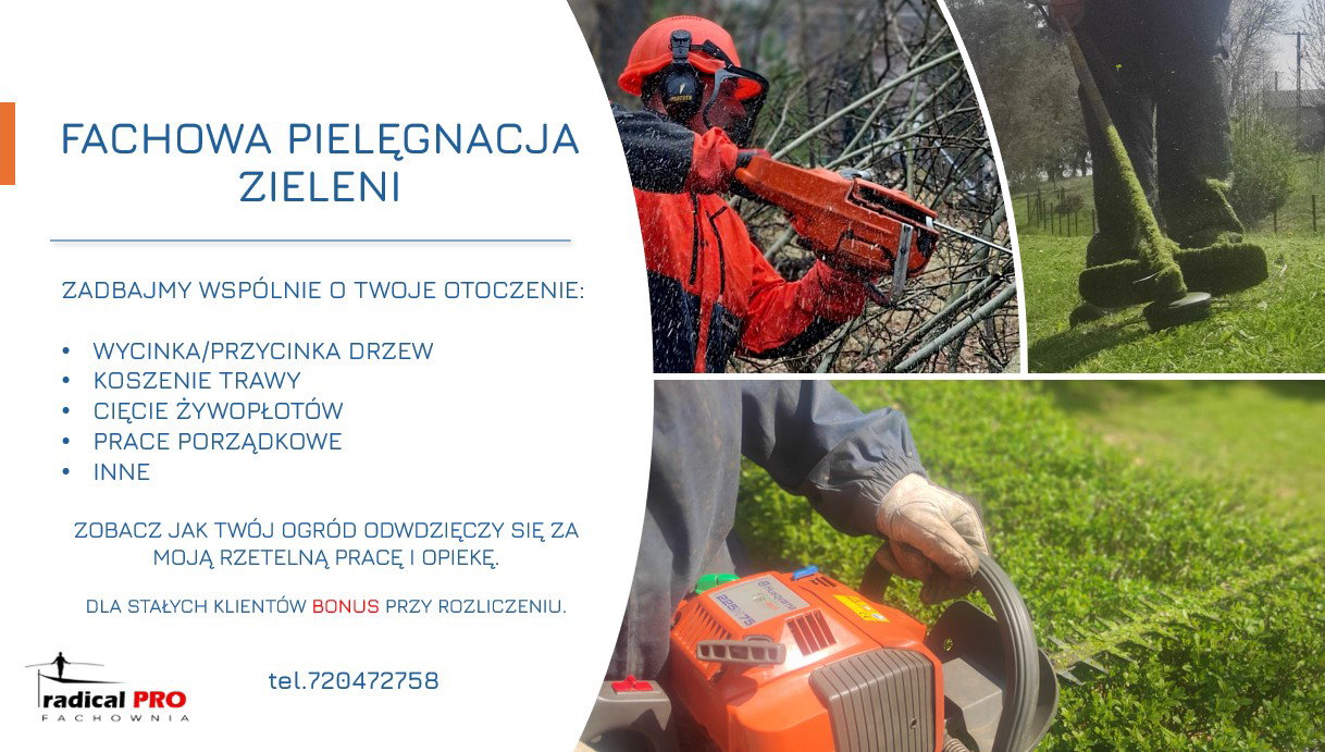 Pielęgnacja zieleni
