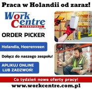 Order picker – artykuły spożywcze (k/m) Oferta pracy w Holandii -BONUS