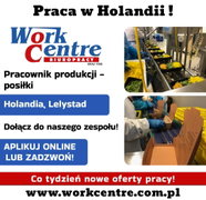 Pracownik produkcji - produkcja posiłków (k/m) Oferta pracy w Holandii