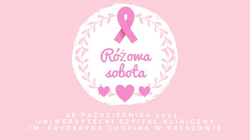 Różowa sobota w Uniwersyteckim Szpitalu Klinicznym im. Fryderyka Chopina w Rzeszowie