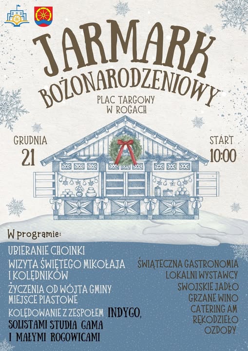 Jarmark Bożonarodzeniowy w Rogach