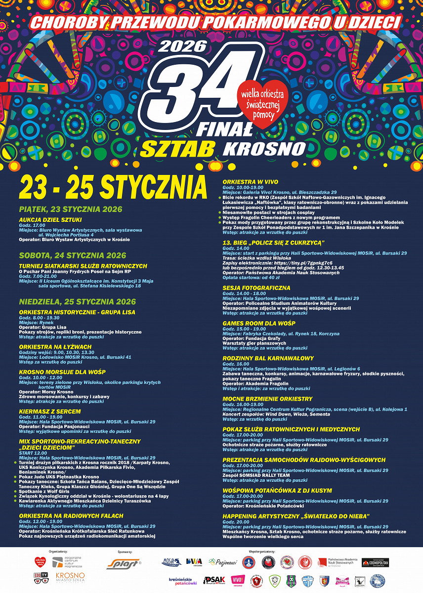 34. Finał WOŚP w Krośnie