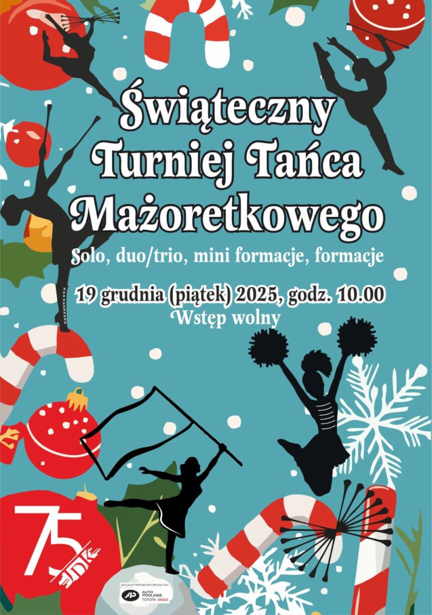 Świąteczny Turniej Tańca Mażoretkowego w Jaśle
