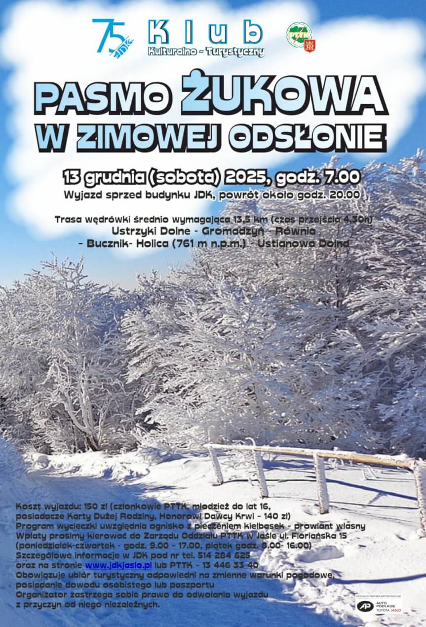 Pasmo Żukowa w zimowej odsłonie