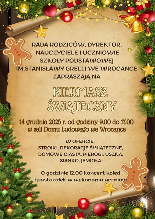 Kiermasz Świąteczny we Wrocance