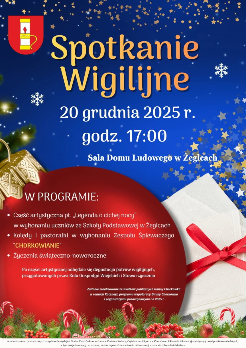 Spotkanie Wigilijne w Żeglcach