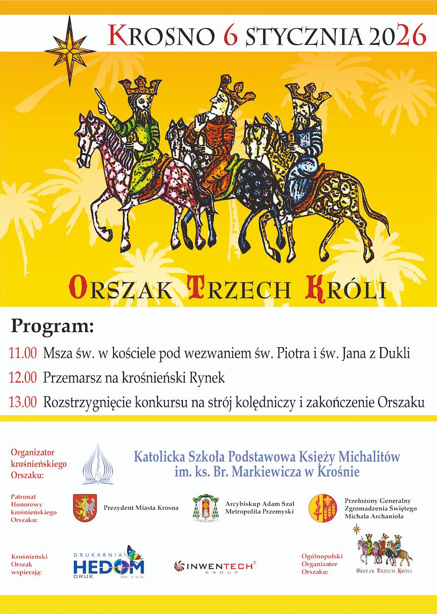 Orszak Trzech Króli w Krośnie