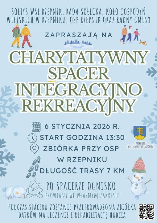 Charytatywny spacer integracyjno rekreacyjny w Rzepniku