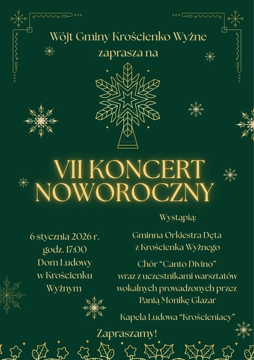 VII Koncert Noworoczny w Krościenku Wyżnym