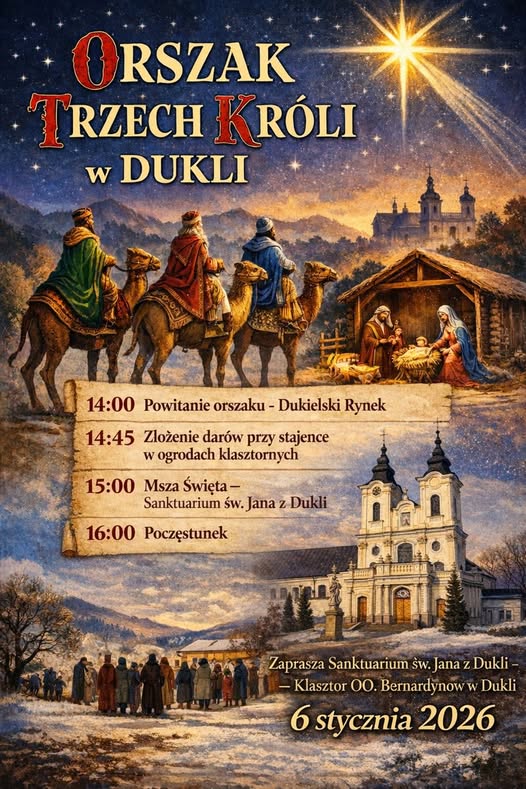 Orszak Trzech Króli w Dukli