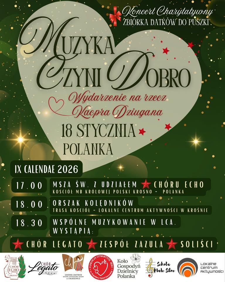 Muzyka Czyni Dobro - Orszak kolędników w Krośnie
