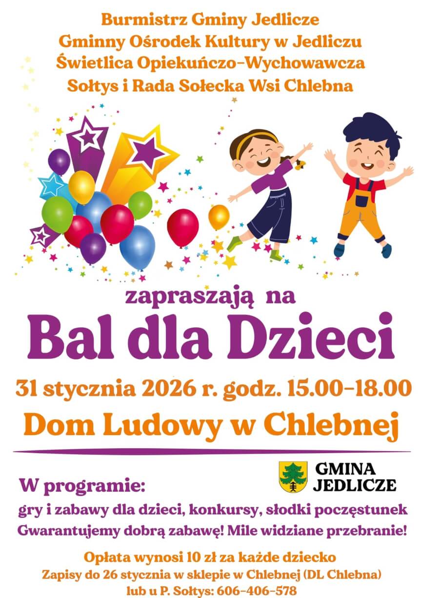 Bal dla Dzieci w Chlebnej