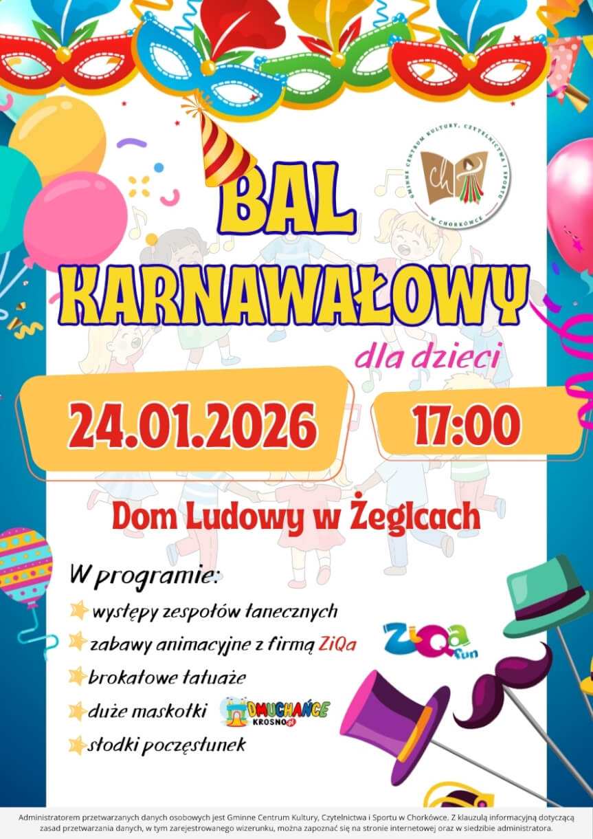 Bal Karnawałowy dla dzieci
