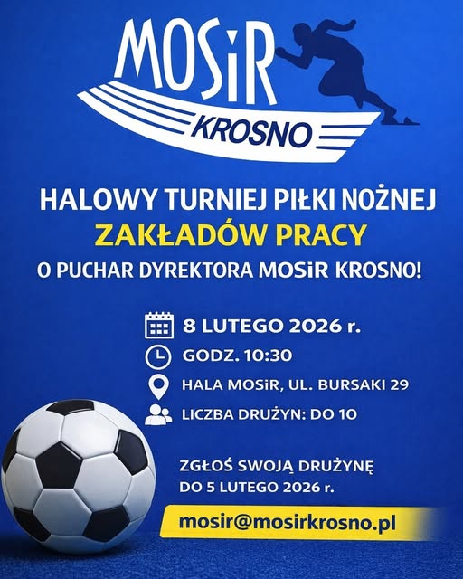 Halowy Turniej Piłki Nożnej Zakładów Pracy