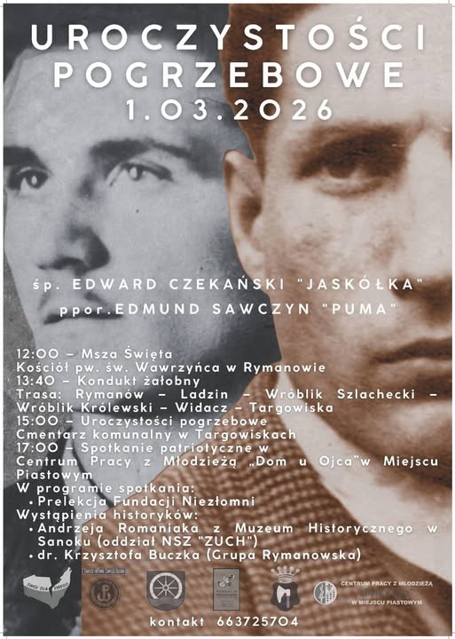 Uroczystości Pogrzebowe śp. Edwarda Czekańskiego "Jaskółka"