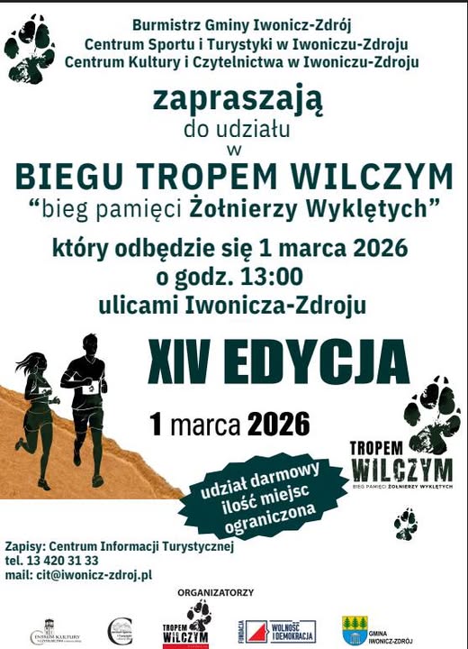 Bieg Tropem Wilczym w Iwoniczu-Zdroju