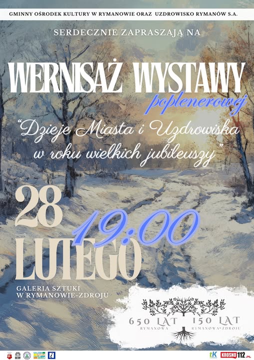 Wernisaż Wystawy Poplenerowej "Dzieje Miasta i Uzdrowiska w Roku Wielkich Jubileuszy"