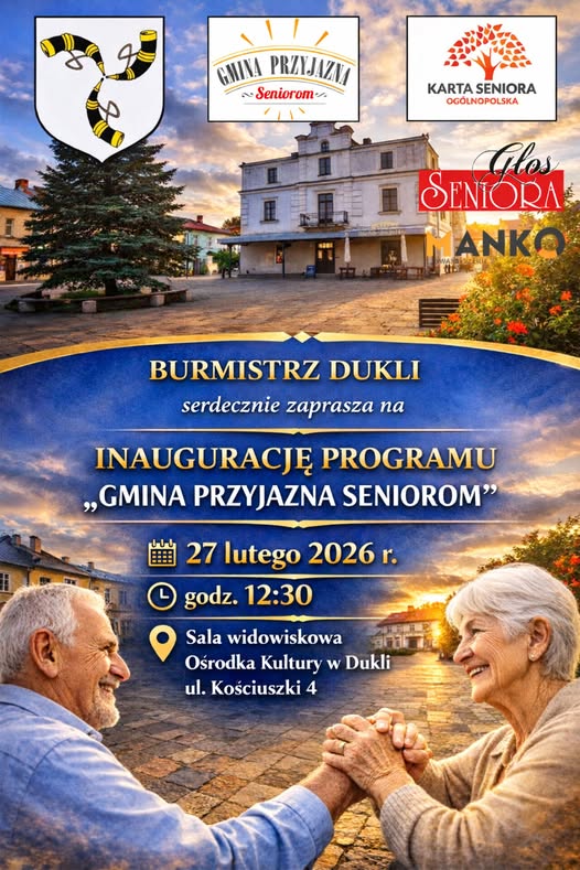 Inauguracja Programu 'Gmina Przyjazna Seniorom'