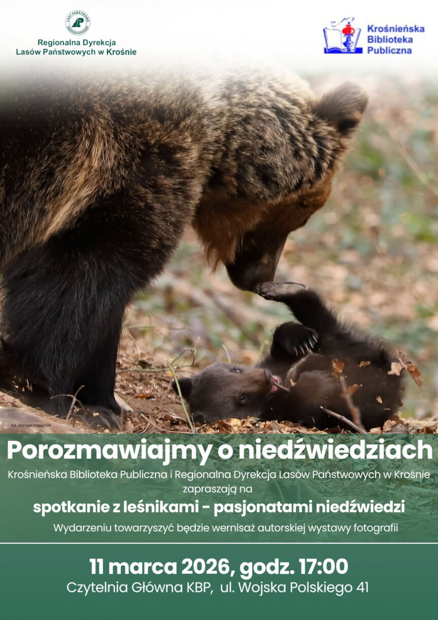 Porozmawiajmy o niedźwiedziach - spotkanie w KBP