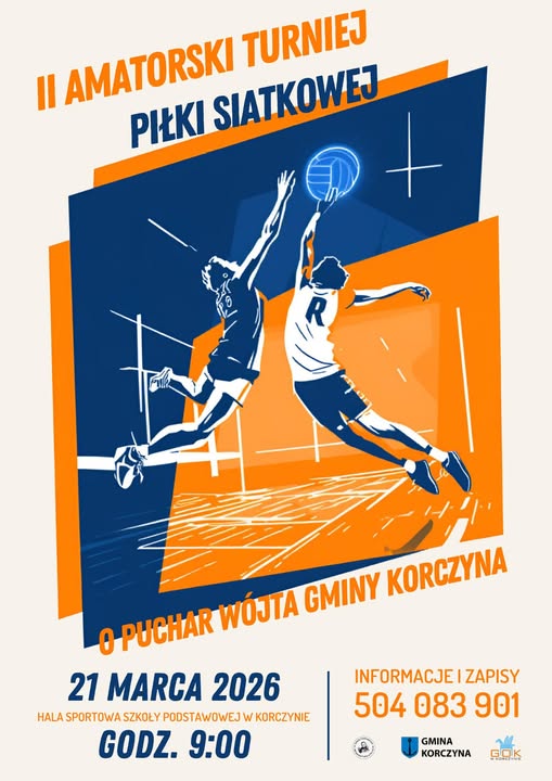 II Amatorski Turniej Piłki Siatkowej o Puchar Wójta Gminy Korczyna