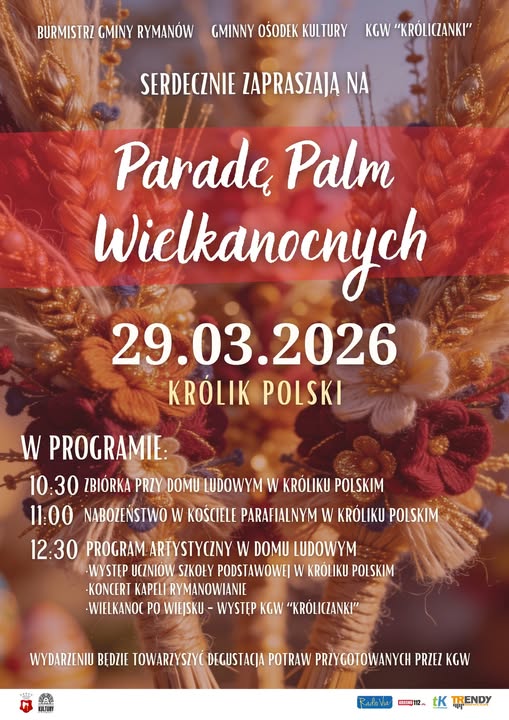 Parada Palm Wielkanocnych w Króliku Polskim