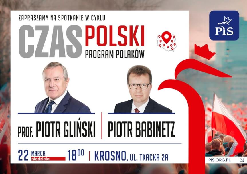 Piotr Gliński w Krośnie