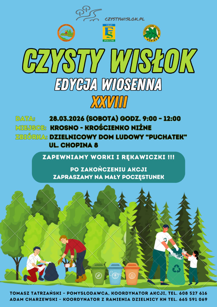 XXVIII akcja "Czysty Wisłok 2026"