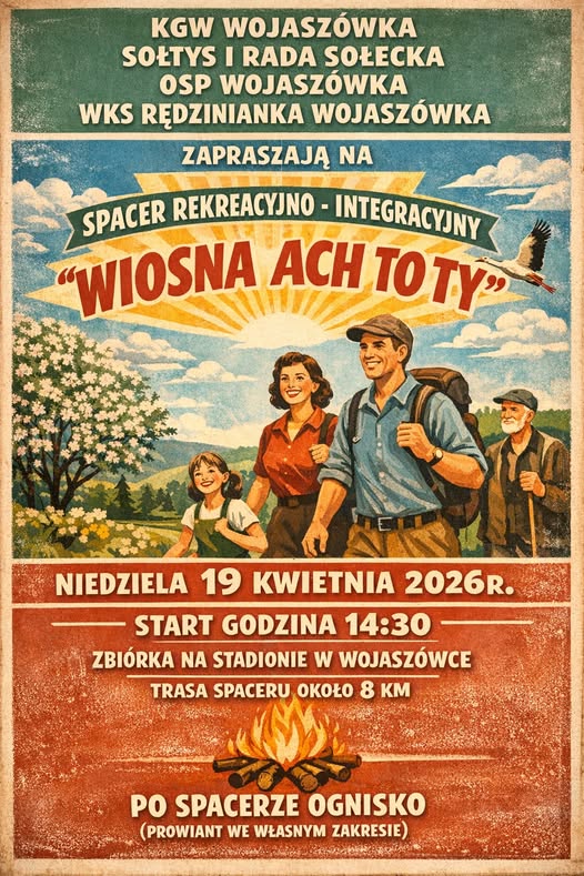 Spacer rekreacyjno-integracyjny 'Wiosna Ach To Ty'